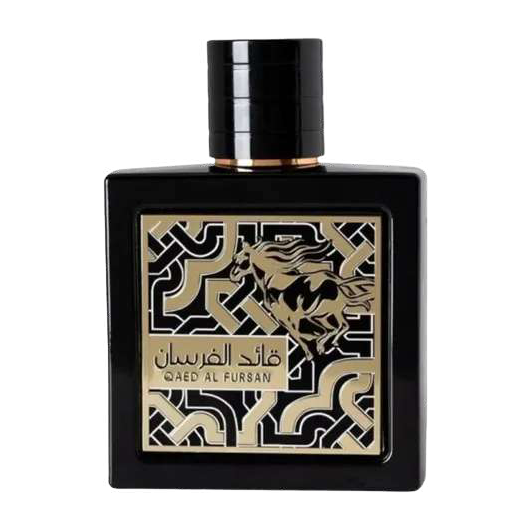 Perfume árabe Qaed Al Fursan de Lattafa disponible en Cancún